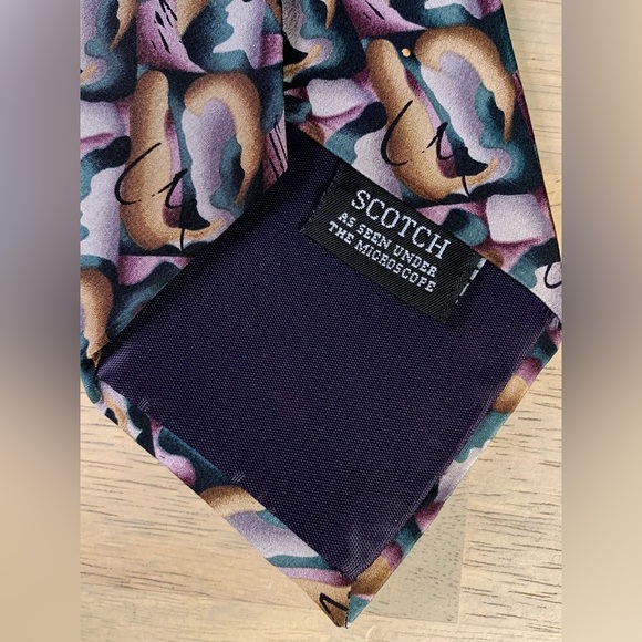 VTG 90s Cocktail Collection Silk Ties Lot 3 MARTINI‎ TEQUILA SCOTCH Art To Wear - Picture 11 of 14